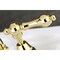 Kingston Brass KS7972AL English Country Bathroom Bridge Faucet, Polished Brass KS7972AL - alternate 7